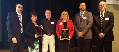 Partnership award bestowed on OCM BOCES, Cortland Regional Medical Center